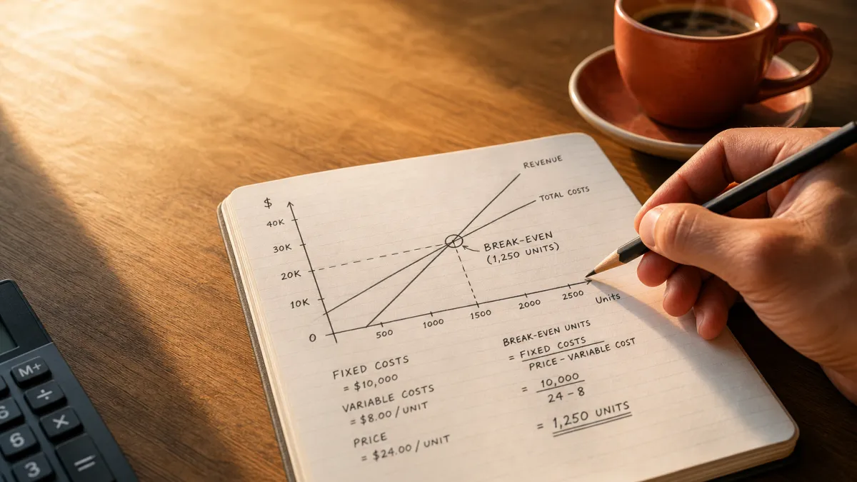 Calculette seuil de rentabilité : calculez votre point mort